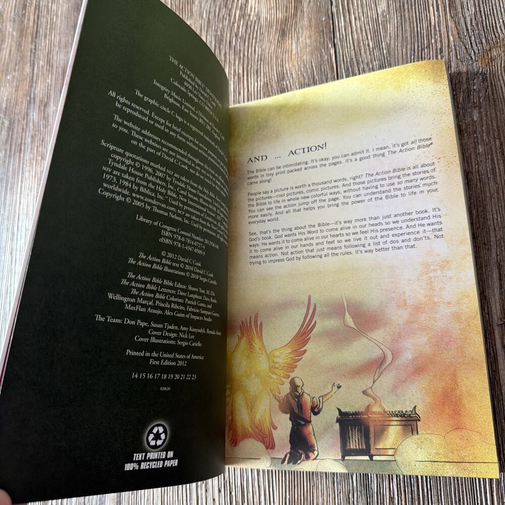 The Action Bible Devotional: 52 Weeks of God-Inspired Adventure by Jeremy V. Jon - Picture 4 of 11